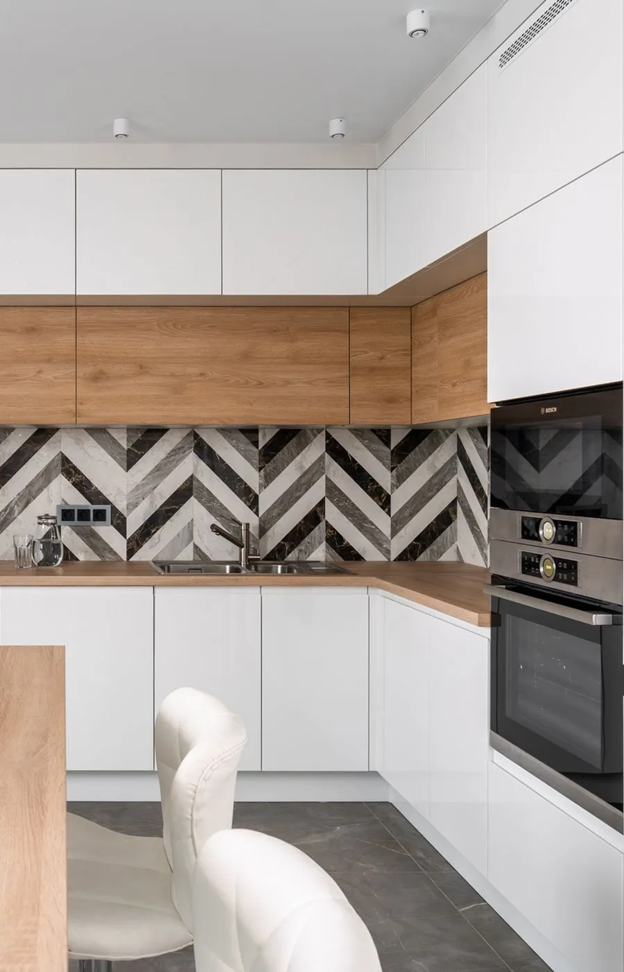 Акцентный фартук