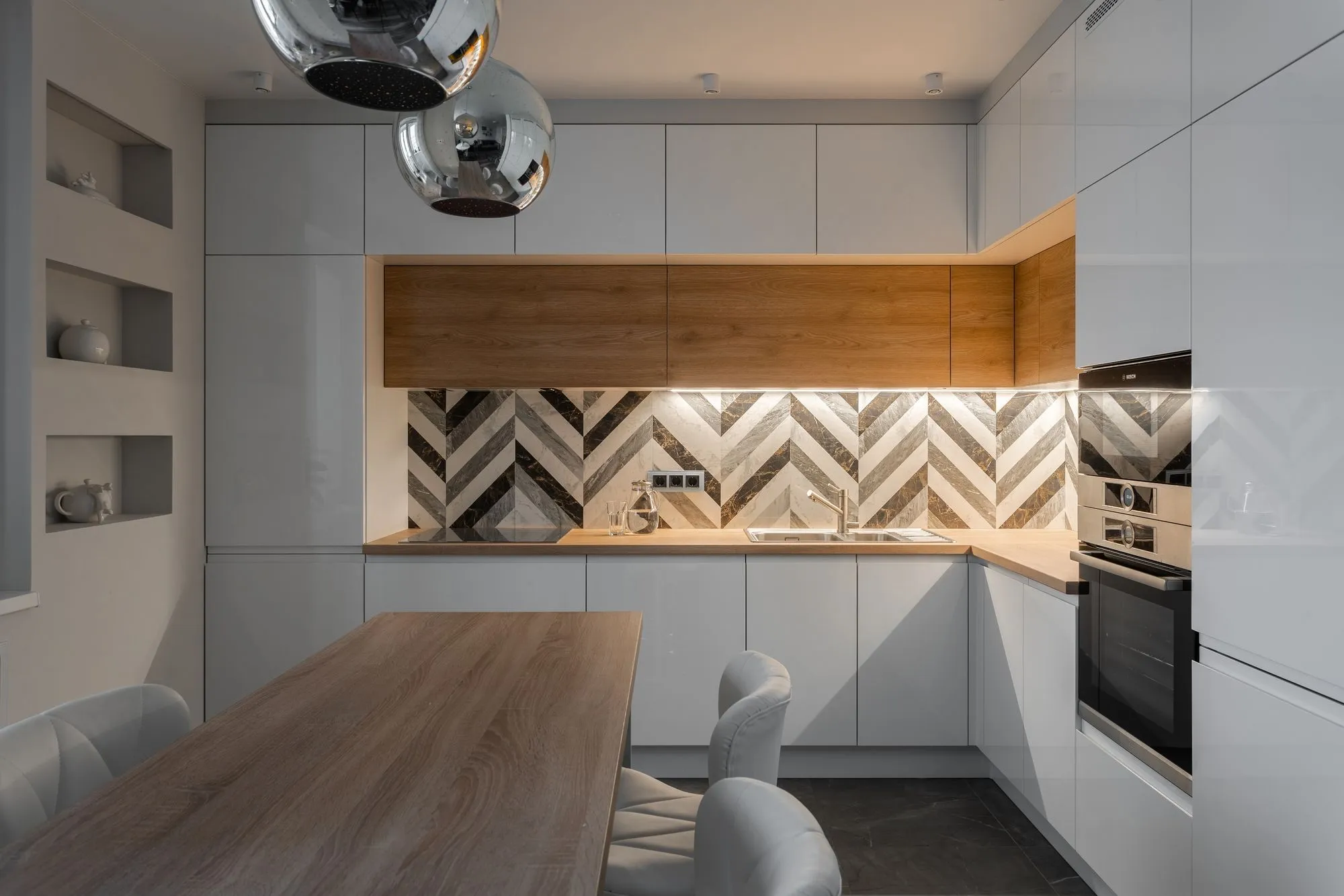 Акцентный фартук